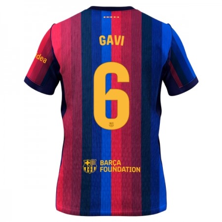 Levné FC Barcelona Gavi 6 Domácí Fotbalové dresy 2026-27 Krátký Rukáv Levné FC Barcelona Gavi 6 Domácí Fotbalové dresy 2026-27 Krátký Rukáv