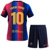 Levné FC Barcelona Lamine Yamal 10 Dětské Domácí Fotbalové dresy 2026-27 Krátký Rukáv Levné FC Barcelona Lamine Yamal 10 Dětské Domácí Fotbalové dresy 2026-27 Krátký Rukáv