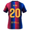 Levné FC Barcelona Olmo 20 Domácí Fotbalové dresy 2026-27 Krátký Rukáv