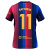 Levné FC Barcelona Raphinha 11 Dětské Domácí Fotbalové dresy 2026-27 Krátký Rukáv