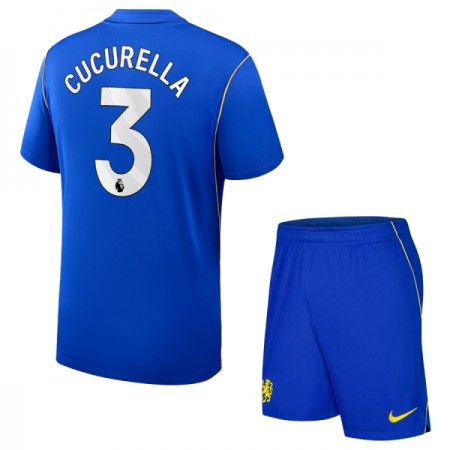 Levné Chelsea Cucurella 3 Dětské Domácí Fotbalové dresy 2026-27 Krátký Rukáv Levné Chelsea Cucurella 3 Dětské Domácí Fotbalové dresy 2026-27 Krátký Rukáv