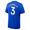 Levné Chelsea Cucurella 3 Dětské Domácí Fotbalové dresy 2026-27 Krátký Rukáv
