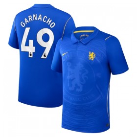Levné Chelsea Garnacho 49 Domácí Fotbalové dresy 2026-27 Krátký Rukáv