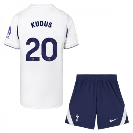 Levné Tottenham Hotspur Kudus 20 Dětské Domácí Fotbalové dresy 2026-27 Krátký Rukáv