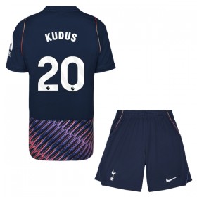 Levné Tottenham Hotspur Kudus 20 Dětské Venkovní Fotbalové dresy 2026-27 Krátký Rukáv