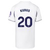 Levné Tottenham Hotspur Kudus 20 Domácí Fotbalové dresy 2026-27 Krátký Rukáv
