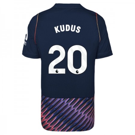 Levné Tottenham Hotspur Kudus 20 Venkovní Fotbalové dresy 2026-27 Krátký Rukáv