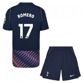 Levné Tottenham Hotspur Romero 17 Dětské Venkovní Fotbalové dresy 2026-27 Krátký Rukáv