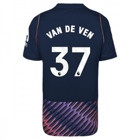 Levné Tottenham Hotspur Van De Ven 37 Venkovní Fotbalové dresy 2026-27 Krátký Rukáv