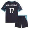 Levné Olympique de Marseille Aubameyang 17 Dětské Venkovní Fotbalové dresy 2026-27 Krátký Rukáv Levné Olympique de Marseille Aubameyang 17 Dětské Venkovní Fotbalové dresy 2026-27 Krátký Rukáv