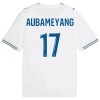 Levné Olympique de Marseille Aubameyang 17 Domácí Fotbalové dresy 2026-27 Krátký Rukáv Levné Olympique de Marseille Aubameyang 17 Domácí Fotbalové dresy 2026-27 Krátký Rukáv