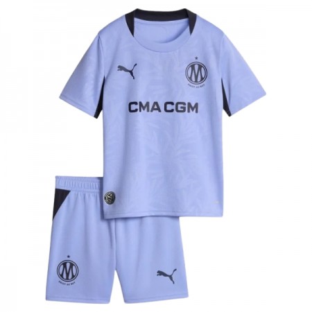 Levné Olympique de Marseille Dětské Alternativní Fotbalové dresy 2026-27 Krátký Rukáv Levné Olympique de Marseille Dětské Alternativní Fotbalové dresy 2026-27 Krátký Rukáv