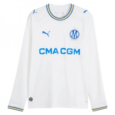 Levné Olympique de Marseille Domácí Fotbalové dresy 2026-27 Dlouhý Rukáv
