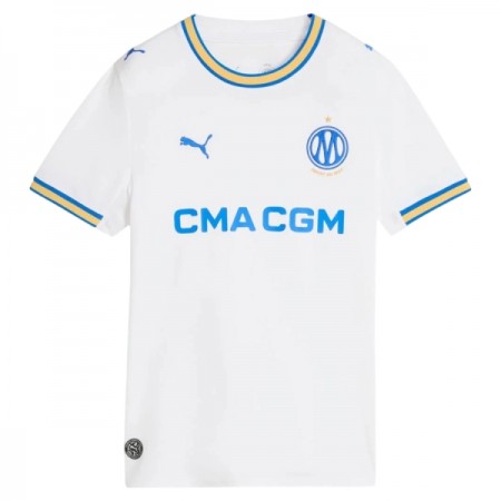 Levné Olympique de Marseille Domácí Fotbalové dresy 2026-27 Krátký Rukáv