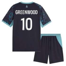 Levné Olympique de Marseille Greenwood 10 Dětské Venkovní Fotbalové dresy 2026-27 Krátký Rukáv