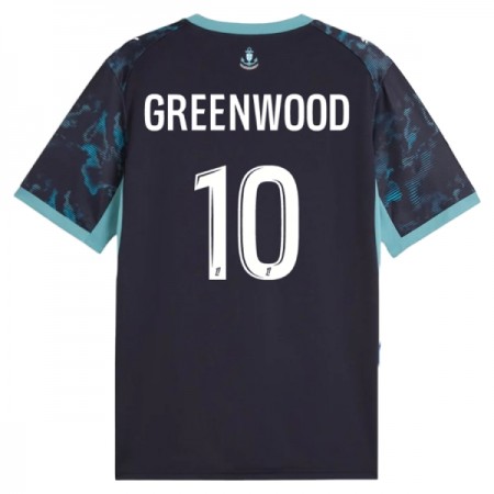 Levné Olympique de Marseille Greenwood 10 Venkovní Fotbalové dresy 2026-27 Krátký Rukáv Levné Olympique de Marseille Greenwood 10 Venkovní Fotbalové dresy 2026-27 Krátký Rukáv