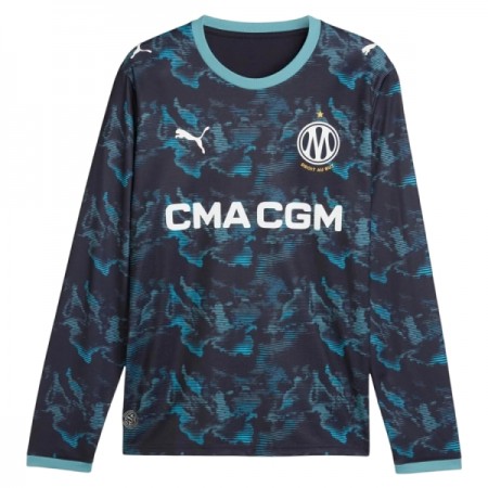 Levné Olympique de Marseille Venkovní Fotbalové dresy 2026-27 Dlouhý Rukáv