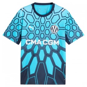 Levné Olympique de Marseille Venkovní Fotbalové dresy Modrá 2026-27 Krátký Rukáv