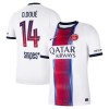 Levné Paris Saint-Germain Desire Doue 14 Venkovní Fotbalové dresy 2026-27 Krátký Rukáv