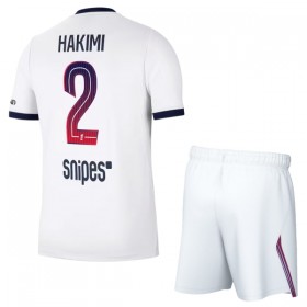 Levné Paris Saint-Germain Hakimi 2 Dětské Venkovní Fotbalové dresy 2026-27 Krátký Rukáv