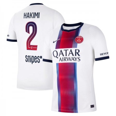 Levné Paris Saint-Germain Hakimi 2 Venkovní Fotbalové dresy 2026-27 Krátký Rukáv