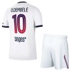 Levné Paris Saint-Germain O. Dembele 10 Dětské Venkovní Fotbalové dresy 2026-27 Krátký Rukáv Levné Paris Saint-Germain O. Dembele 10 Dětské Venkovní Fotbalové dresy 2026-27 Krátký Rukáv
