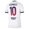 Levné Paris Saint-Germain O. Dembele 10 Venkovní Fotbalové dresy 2026-27 Krátký Rukáv