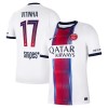 Levné Paris Saint-Germain Vitinha 17 Venkovní Fotbalové dresy 2026-27 Krátký Rukáv