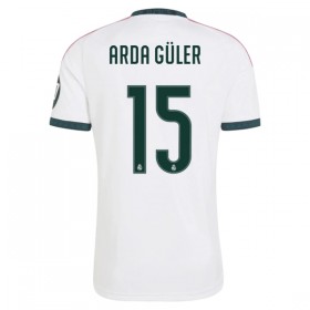 Levné Real Madrid Arda Guler 15 Domácí Fotbalové dresy 2026-27 Krátký Rukáv