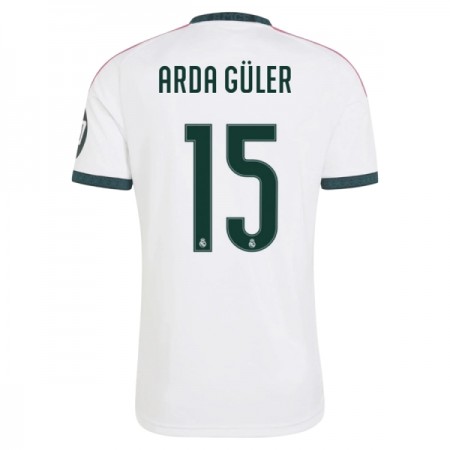 Levné Real Madrid Arda Guler 15 Domácí Fotbalové dresy 2026-27 Krátký Rukáv