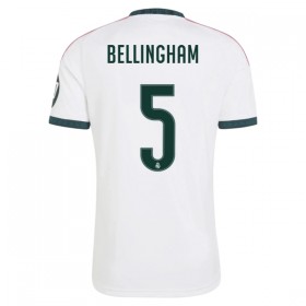 Levné Real Madrid Bellingham 5 Domácí Fotbalové dresy 2026-27 Krátký Rukáv