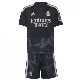 Levné Real Madrid Brankářské Dětské Domácí Fotbalové dresy 2026-27 Krátký Rukáv