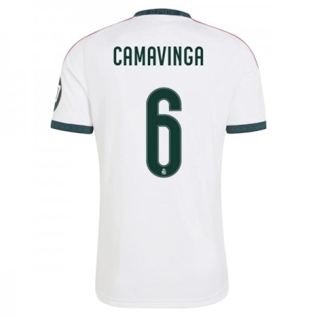 Levné Real Madrid Camavinga 6 Domácí Fotbalové dresy 2026-27 Krátký Rukáv