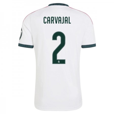 Levné Real Madrid Carvajal 2 Domácí Fotbalové dresy 2026-27 Krátký Rukáv