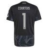 Levné Real Madrid Courtois 1 Brankářské Domácí Fotbalové dresy 2026-27 Krátký Rukáv