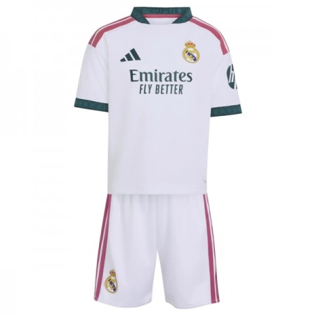 Levné Real Madrid Dětské Domácí Fotbalové dresy 2026-27 Krátký Rukáv Levné Real Madrid Dětské Domácí Fotbalové dresy 2026-27 Krátký Rukáv