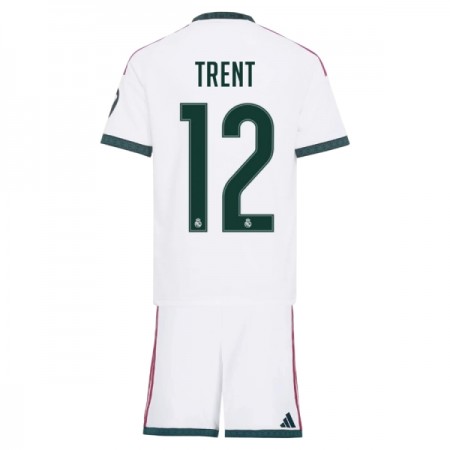 Levné Real Madrid Trent Alexander-Arnold 12 Dětské Domácí Fotbalové dresy 2026-27 Krátký Rukáv