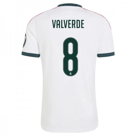 Levné Real Madrid Valverde 8 Domácí Fotbalové dresy 2026-27 Krátký Rukáv