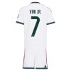 Levné Real Madrid Vini JR 7 Dětské Domácí Fotbalové dresy 2026-27 Krátký Rukáv