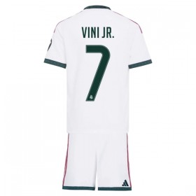 Levné Real Madrid Vini JR 7 Dětské Domácí Fotbalové dresy 2026-27 Krátký Rukáv