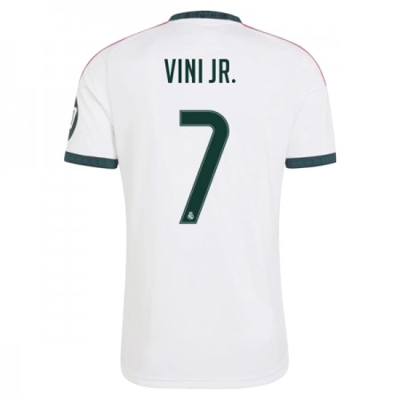 Levné Real Madrid Vini JR 7 Domácí Fotbalové dresy 2026-27 Krátký Rukáv