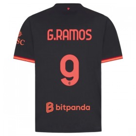 Levné AC Milán G. Ramos 9 Alternativní Fotbalové dresy 2026-27 Krátký Rukáv