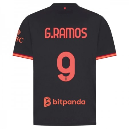 Levné AC Milán G. Ramos 9 Alternativní Fotbalové dresy 2026-27 Krátký Rukáv