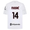 Levné AC Milán Modrić 14 Venkovní Fotbalové dresy 2026-27 Krátký Rukáv