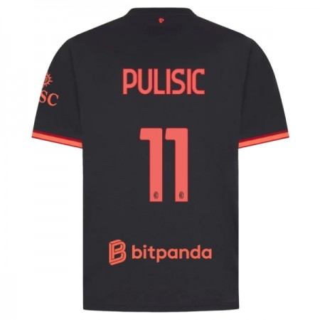 Levné AC Milán Pulisic 11 Alternativní Fotbalové dresy 2026-27 Krátký Rukáv