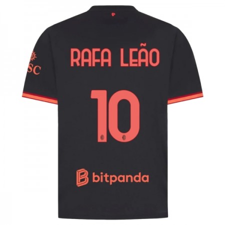 Levné AC Milán Rafael Leao 10 Alternativní Fotbalové dresy 2026-27 Krátký Rukáv