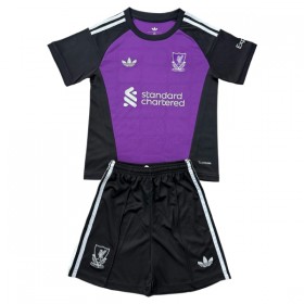 Levné Liverpool Brankářské Dětské Nachový 2026-27 Krátký Rukáv