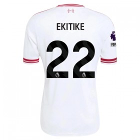 Levné Liverpool Ekitike 22 Venkovní Fotbalové dresy 2026-27 Krátký Rukáv