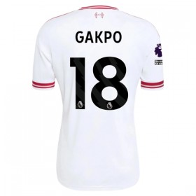 Levné Liverpool Gakpo 18 Venkovní Fotbalové dresy 2026-27 Krátký Rukáv