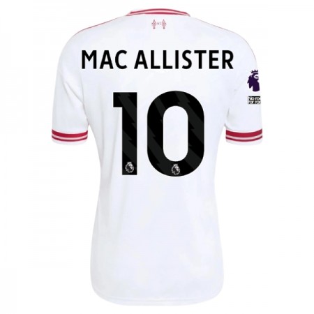 Levné Liverpool Mac Allister 10 Venkovní Fotbalové dresy 2026-27 Krátký Rukáv